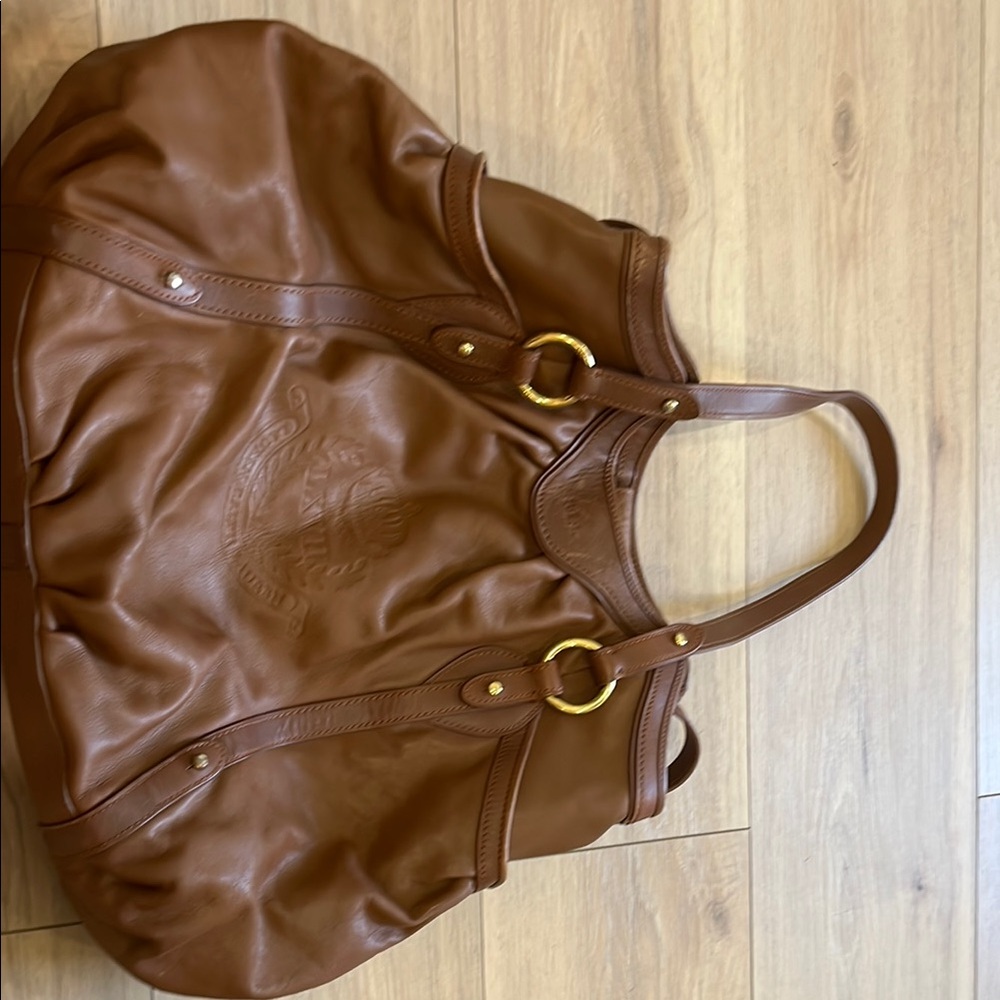 Ralf Lauren Leather Boho Bag